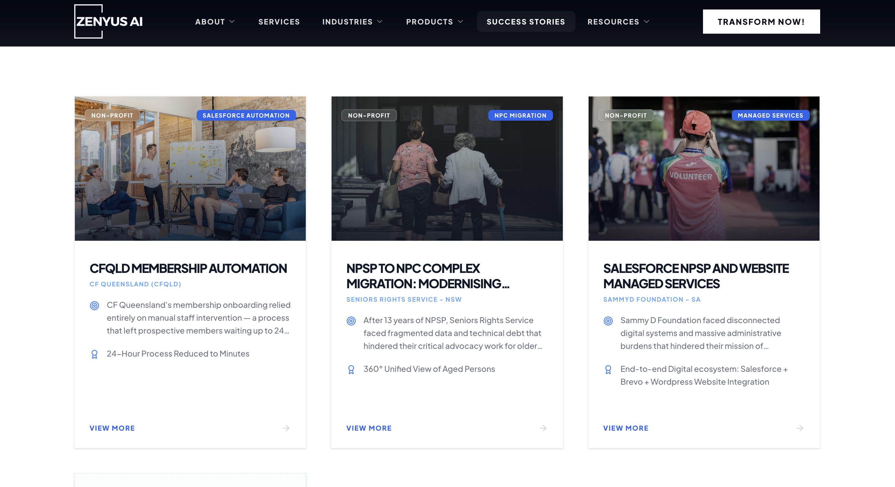 Success Stories Editorial Narratives Success Stories Editorial Narratives