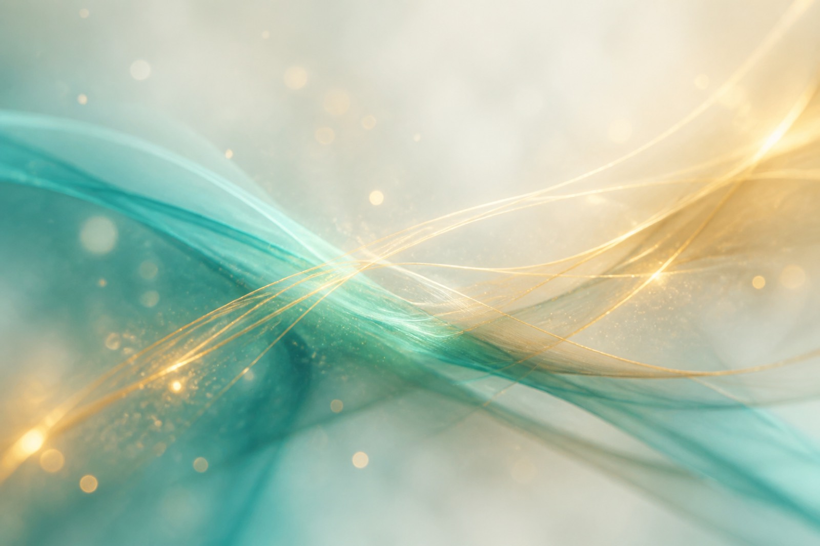 Soft flowing light ribbons suggesting connected supporter journeys
